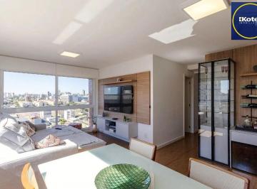 Apartamento · 94m² · 3 Quartos · 2 Vagas · Apartamento novo semimobiliado 3 dorm, 2 suítes, andar alto, no Passo D'areia.