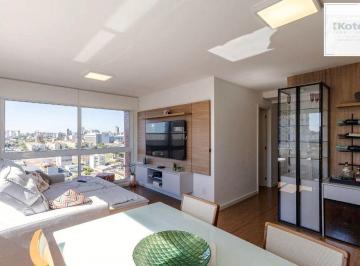 Apartamento · 94m² · 3 Quartos · 2 Vagas · Apartamento novo semimobiliado 3 dorm, 2 suítes, andar alto, no Passo D'areia.