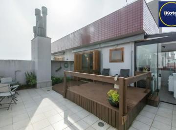 Apartamento · 147m² · 2 Quartos · 2 Vagas · Cobertura com 2 suítes e 2 vagas na Rua Luís de Camões, em Porto Alegre.