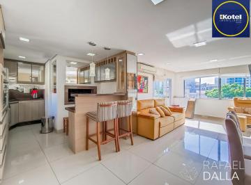 Apartamento · 117m² · 3 Quartos · Cobertura com Terraço, Lareira e Vista na Baronesa do Gravataí na Cidade Baixa