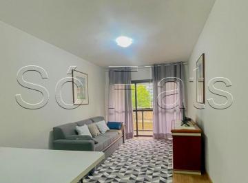 Apartamento · 45m² · 1 Quarto · 1 Vaga · Flat na Av. Brigadeiro Luis Antonio, facil acesso a Paulista e ao Pq. do Ibirapuera.