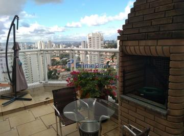 Apartamento · 150m² · 3 Quartos · 3 Vagas · APARTAMENTO COBERTURA À VENDA 3 DORMITÓRIOS 3 VAGAS COM ÁREA EXTERNA NA VILA GUMERCINDO APARTAMENTO