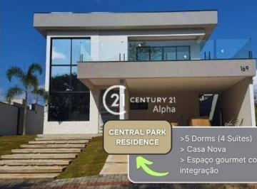 e3833f602fb34e4ee1d2d186847041b0eb0c6a17 · Casa moderna com 5 quartos e 4 suítes no Central Park Residence Club, Vargem Grande Paulista