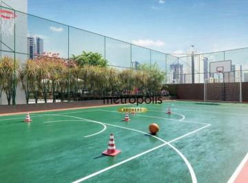 Perspectiva - quadra poliesportiva · Apartamento com 3 dormitórios à venda, 137 m² por R$ 1.803.000,00 - Centro - São Bernardo do Campo/S