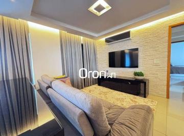 fee09fdeffd79c9178cf256046a1db8756daf90e · Apartamento mobiliado com 3 dormitórios à venda, 110 m² por R$ 1.046.000 - Serrinha - Goiânia/GO