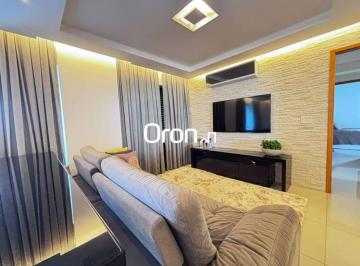 a6282f5e8bafae482519158d548f4c6bdd39ac49 · Apartamento mobiliado com 3 dormitórios à venda, 110 m² por R$ 993.000,00 - Serrinha - Goiânia/GO
