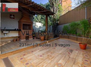 8044ed441d3dc18cd901777fcba2a29b5f9d3d87 · Casa R. Sales Guerra, 94 - Vila Romana, 231m², 3 suítes, 5 vagas
