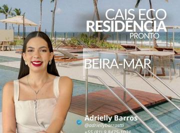 Apartamento de 1 quarto, Ipojuca · Flat à venda em Porto de Galinhas - Muro alto | No Cais Eco Residência