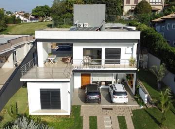 Foto 02 · Casa de alto padrão com 4 suítes e 6 vagas de garagem em Itupeva-SP, Residencial dos Lagos: 385m² de