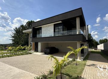 Casa · 408m² · 4 Quartos · 4 Vagas · Terra Caxambu - Casa Moderna, Porteira Fechada com Piscina de Borda Infinita em Jundiaí