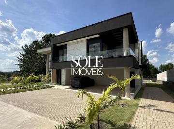 Casa · 408m² · 4 Quartos · 4 Vagas · Terra Caxambu - Casa Moderna, Porteira Fechada com Piscina de Borda Infinita em Jundiaí