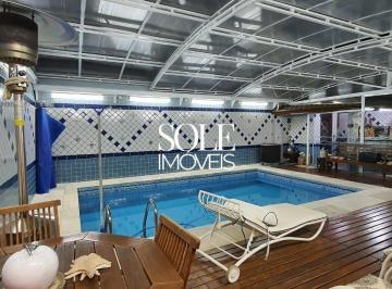 Casa · 243m² · 3 Quartos · 2 Vagas · Jardim Santa Teresa - Casa com Piscina Aquecida e Coberta, 2 Suítes, Escritório e Churrasqueira