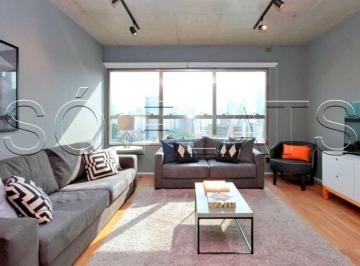 Apartamento · 70m² · 2 Quartos · 2 Vagas · Flat em Vila Olímpia, São Paulo/SP de 70m² 2 quartos para locação R$ 17.460,00/mes