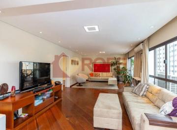 Sala · Apartamento 223m², 4 dorm, 2 suítes, 4 vagas. Seu clube particular de lazer e segurança.