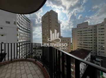 Apartamento · 55m² · 1 Quarto · 1 Vaga · Apartamento à venda na Ponta da Praia - 1 dormitório com sacada vista mar