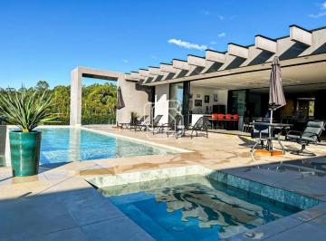 Área externa, piscina · Casa com 5 suítes para aluguel no Condomínio Terras de São José II - Itu/SP
