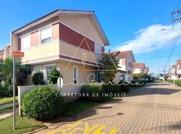 Casa · 110m² · 3 Quartos · 1 Vaga · Sobrado de Esquina no Villagio Di Venezia – 3 Dormitórios, Suíte e 110m² – Cachoeirinha/RS