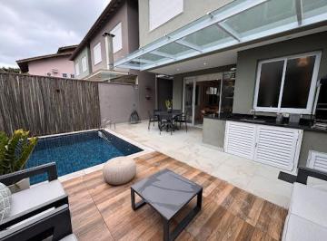 5c24912fb91a27429cc91be016056c4e3f644c23 · Sobrado Novo em Juquehy | 3 Suítes • Piscina Aquecida • Porteira Fechada