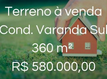 Terreno · 360m² · Terreno à venda, Condomínio Varandas Sul - Uberlândia/MG