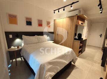 Quarto · Studio de Alto Padrão à venda com mobília inclusa - 5 minutos a pé do metro