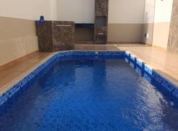 Casa · 100m² · 2 Quartos · 1 Vaga · Sobrado Triplex de Condomínio em Nova Mirim  -  Parcela Direto!