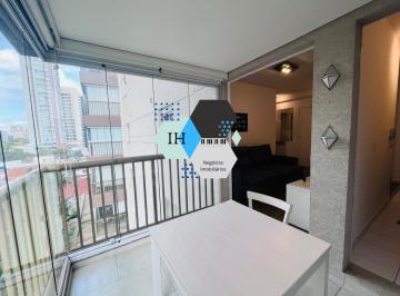 Foto 01 · Apartamento de 41m2 para locação no Brooklin com 1 Quarto e 1 Vaga