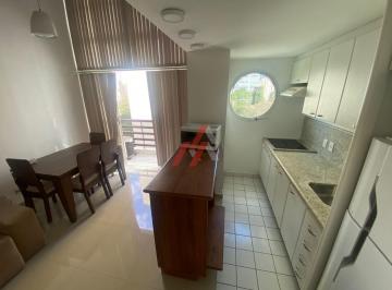 Foto 01 · Apartamento de 1 quarto para locação em Alphaville Centro Empresarial, Barueri-SP: 1 suíte, 2 salas,