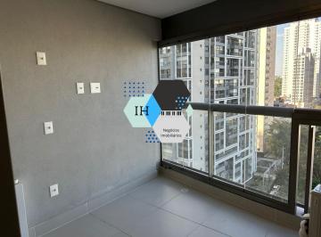 Foto 01 · Apartamento para locação em Santo Amaro, São Paulo-SP! 1 quarto, 1 banheiro, 31m² de área! Encontre