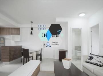 Foto 01 · Apartamento para locação em São Paulo-SP na Vila Gertrudes: 1 quarto, 1 suíte, 2 salas, 2 banheiros,