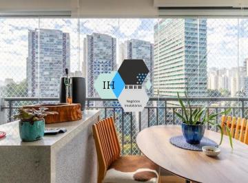 Foto 01 · Apartamento para venda no Jardim Caboré, São Paulo-SP: 1 quarto, 1 suíte, 2 salas, 2 banheiros, 2 va