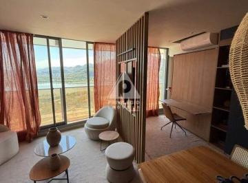 decorado · Maravilhoso studio de 40m², com sacada, vista mar da Barra da Tijuca.