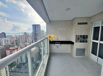 Varanda com churrasqueira · Apartamento 3 Quartos a Venda em Santos - Sp