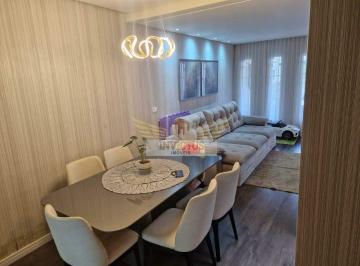 Casa · 150m² · 3 Quartos · 2 Vagas · Sobrado com 3 Suítes para Comprar, 150m² - Campestre, Santo André/SP.