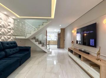 Casa · 196m² · 3 Quartos · 4 Vagas · Sobrado à venda com 03 Quartos, 196,00m² por R$ 950.000 - Parque Oratório - Santo André/SP
