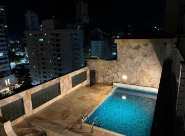 Apartamento · 361m² · 4 Quartos · 2 Vagas · Cobertura com 4 quartos, Ponta da Praia, Santos - R$ 3.84 mi, Cod: 6003