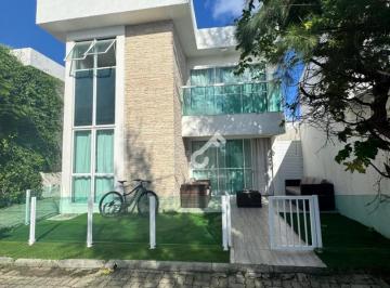 Foto-0 · BURAQUINHO, Lauro de Freitas. Duplex com 4 suítes superiores e 1 suíte térrea. Condomínio fechado co