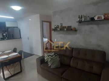 de0cadf169a676b38595a3282760133019c37f72 · Apartamento com 2 dormitórios à venda, 45 m² por R$ 195.000 - Loteamento Jardim Sol Nascente - Jacar