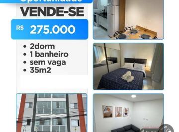 5bae6f7de8041b0574428bf7a76ec28ada41abec · Apartamento com 2 dormitórios à venda, 35 m² por R$ 275.000,00 - Vila Ema - São Paulo/SP