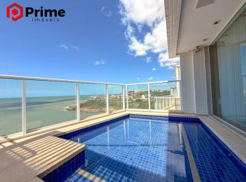 Foto 01 · COBERTURA DE LUXO A VENDA, 4 SUÍTES, FRENTE PARA PRAIA DA BACUTIA EM GUARAPARI-ES