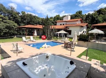 Foto 01 · Imóvel de luxo à venda em Lagoa Santa-MG: Casa em condomínio com 4 suítes, 3 salas e 13 vagas de gar
