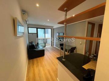 Apartamento · 39m² · 1 Quarto · 1 Vaga · Flat exclusivo quarto e sala à venda em Ipanema com segurança 24 horas, 01 vaga