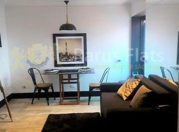 Apartamento · 59m² · 1 Quarto · 1 Vaga · Flat para locação no Jardins - Edifício Modus Vivendi - Cód. TGR08227