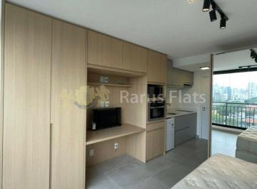 Apartamento · 26m² · 1 Quarto · 1 Vaga · Rarus Flats - Flat para locação - Edifício Is Moema
