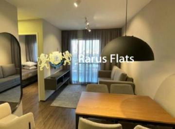 Apartamento · 55m² · 2 Quartos · 1 Vaga · Flat com 2 Quartos para alugar, 56m² - Pinheiros