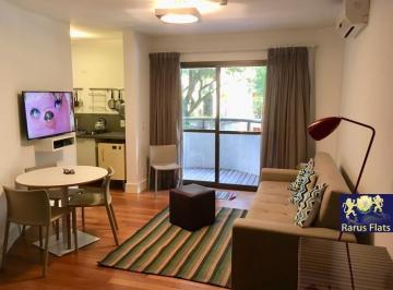 Apartamento · 54m² · 1 Quarto · 1 Vaga · Flat com 1 Quarto para alugar, 54m² - Bela Vista