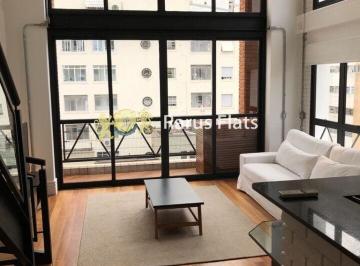 Apartamento · 75m² · 1 Quarto · 2 Vagas · Flat Para locação no Jardins - Condomínio Loft São Paulo II
