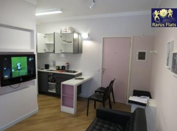 Apartamento · 33m² · 1 Quarto · 1 Vaga · Flat com 1 Quarto para alugar, 33m² - Jardins