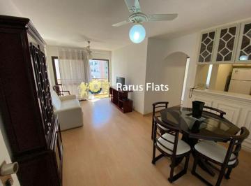 Apartamento · 65m² · 2 Quartos · 1 Vaga · Flat com 2 Quartos para alugar, 65m² - Jardins