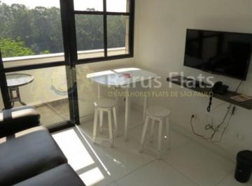 Apartamento · 45m² · 1 Quarto · 1 Vaga · Flat para alugar no Morumbi - Edifício Morumbi Business
