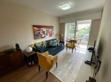Apartamento · 75m² · 2 Quartos · 1 Vaga · Excelente Flat com 2 dormitórios para alugar no Brooklin - 70m²